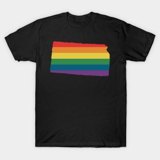 Kansas State Rainbow T-Shirt